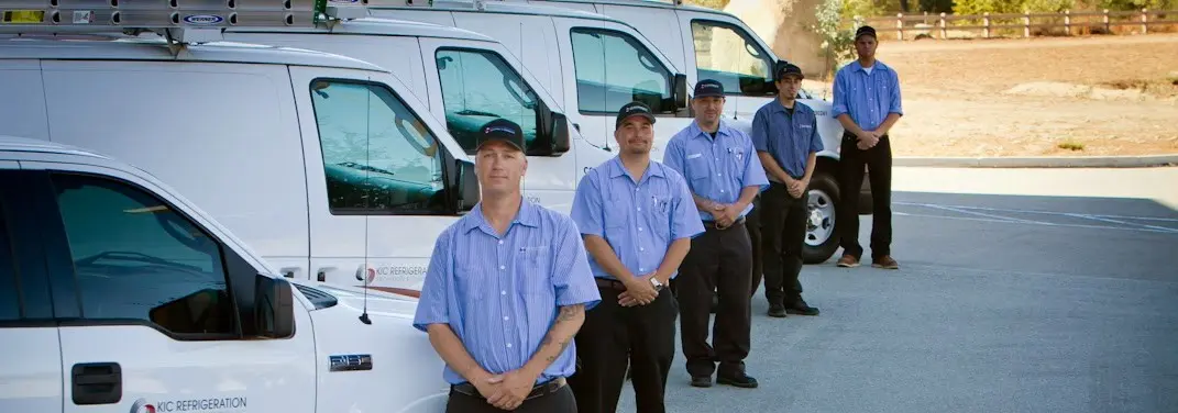KIC Refrigeration crew ready for Mini Split Repair jobs across Jacksonville